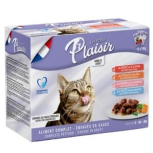 Plaisir Cat preliv Multipack 12x100g