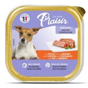 Plaisir Dog pašteta Adult - Piletina i povrće 300g