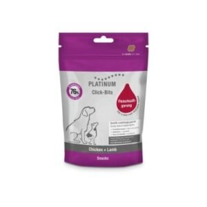 Platinum Click Bits Chicken Lamb 150g