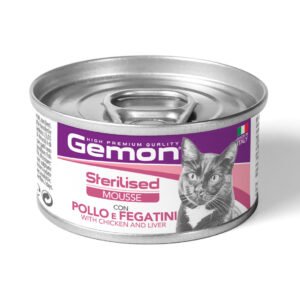 Gemon Cat Mousse konzerva Sterilised 85g