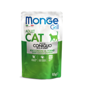 Monge Cat Grill sos Zečetina 28x85g