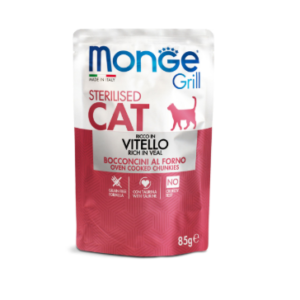 Monge Cat Grill sos Sterilised – Govedina 85g