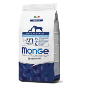 Monge Dog starter Medium 1.5kg