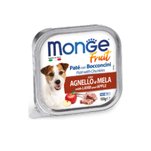 Monge Fruit pašteta Jagnjetina i jabuka 100g