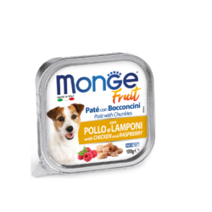 Monge Fruit pašteta Piletina i malina 100g