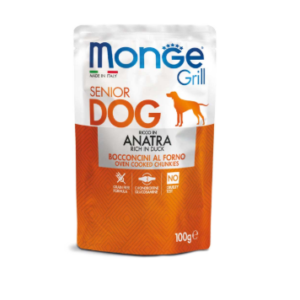 Monge Dog Grill sos Senior Pačetina 24x100g
