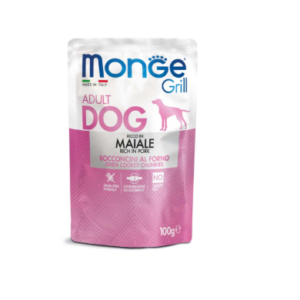 Monge Dog Grill sos Svinjetina 24x100g