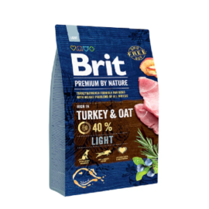 BRIT Premium Dog Light – Ćuretina i piletina 15kg