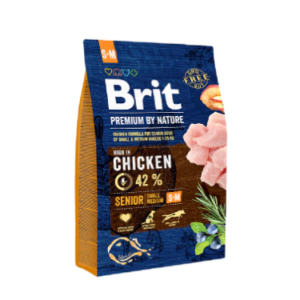 BRIT Premium Dog Senior S/M – Piletina