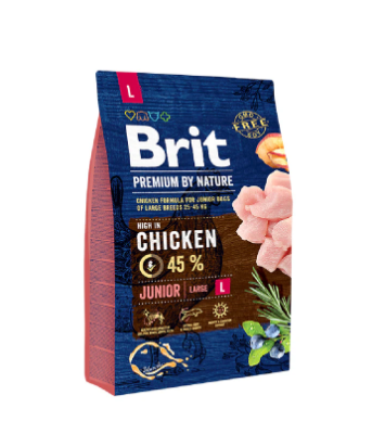 BRIT Premium Dog Junior Large – Piletina 15kg BRIT Premium Dog Junior Large – Piletina 15kg