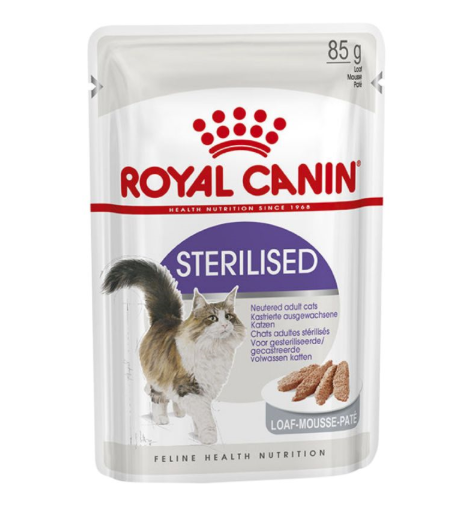 Royal Canin Cat Sterilised Loaf 12x85g Royal Canin Cat Sterilised Loaf 12x85g