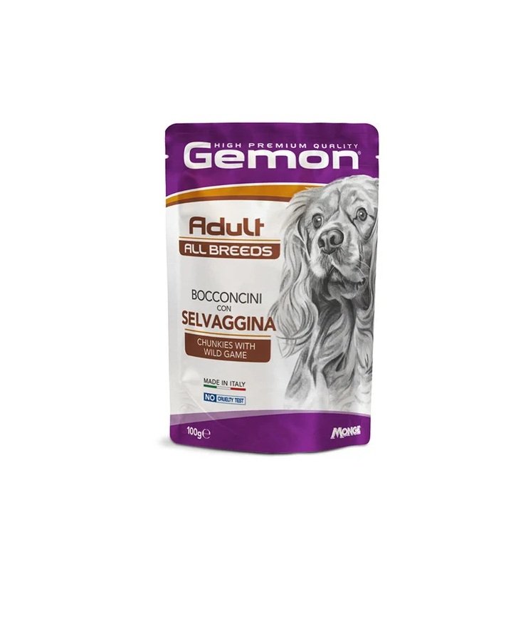 Gemon Dog sos Adult - Divljač 24x100g Gemon Dog sos Adult - Divljač 24x100g