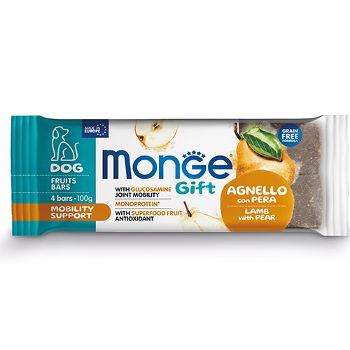 Monge Dog Gift Mobility support Jagnjetina i kruška 100g Monge Dog Gift Mobility support Jagnjetina i kruška 100g