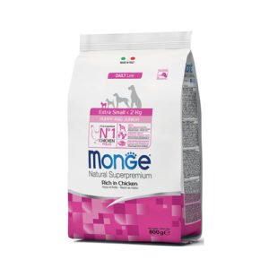Monge Dog Puppy & Junior Extra small Piletina 800g