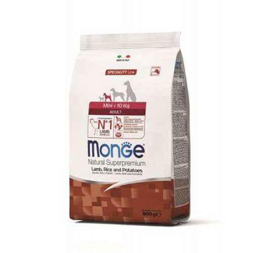 Monge Dog Adult Mini Jagnjetina i pirinač sa krompirom 2.5kg Monge Dog Adult Mini Jagnjetina i pirinač sa krompirom 7.5kg