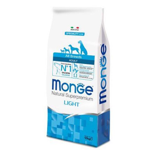 Monge Dog Adult All breeds Light - Losos i pirinač Monge Dog Adult All breeds Light - Losos i pirinač