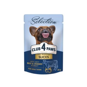 Club4Paws Mini komadići u sosu Govedina 85g
