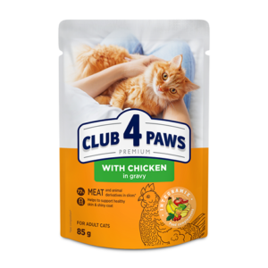 Club4Paws sos za mačke Piletina 85g