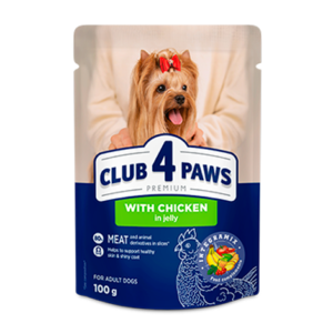 Club4Paws sos za pse Piletina u želeu 100g
