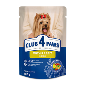 Club4Paws sos za pse Zečetina 100g