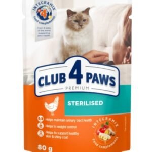 Club4Paws sos za sterilisane mačke Sterillised 80g