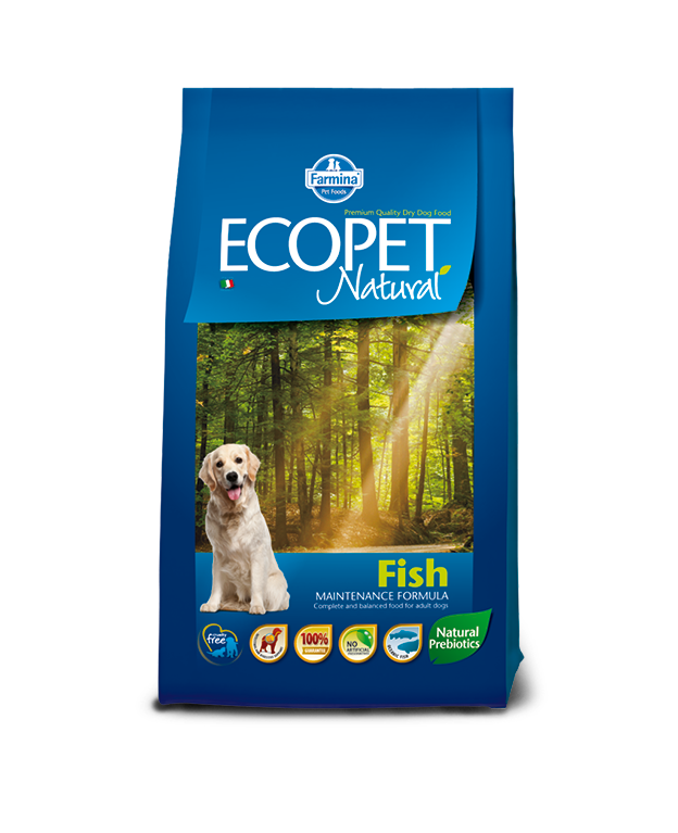 Ecopet Natural Adult Medium Fish Ecopet Natural Adult Medium Fish - Dont Ker Pet Shop