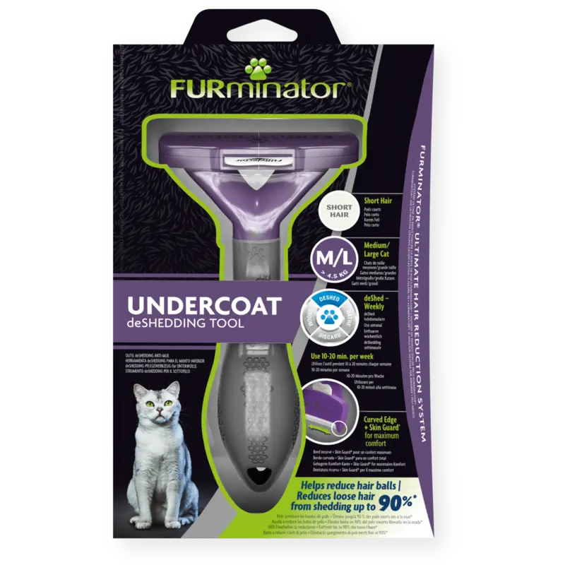 FURminator Četka Cat M/L Short Hair