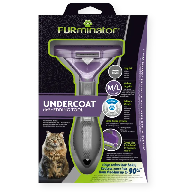 FURminator Četka Cat M/L Long Hair
