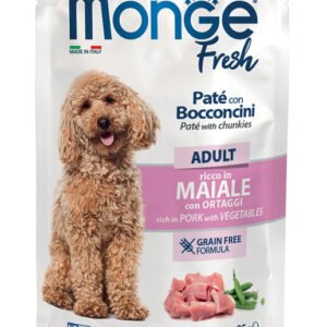 Monge Fresh Dog sos GF Adult – Svinjetina 85g