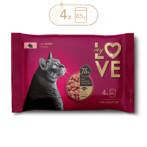 My Love sos za mačke Zečetina 4x85g