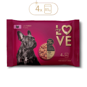 My Love sos za pse Ćuretina 4x100g
