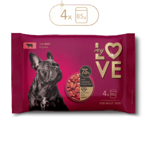 My Love sos za pse Govedina 4x100g