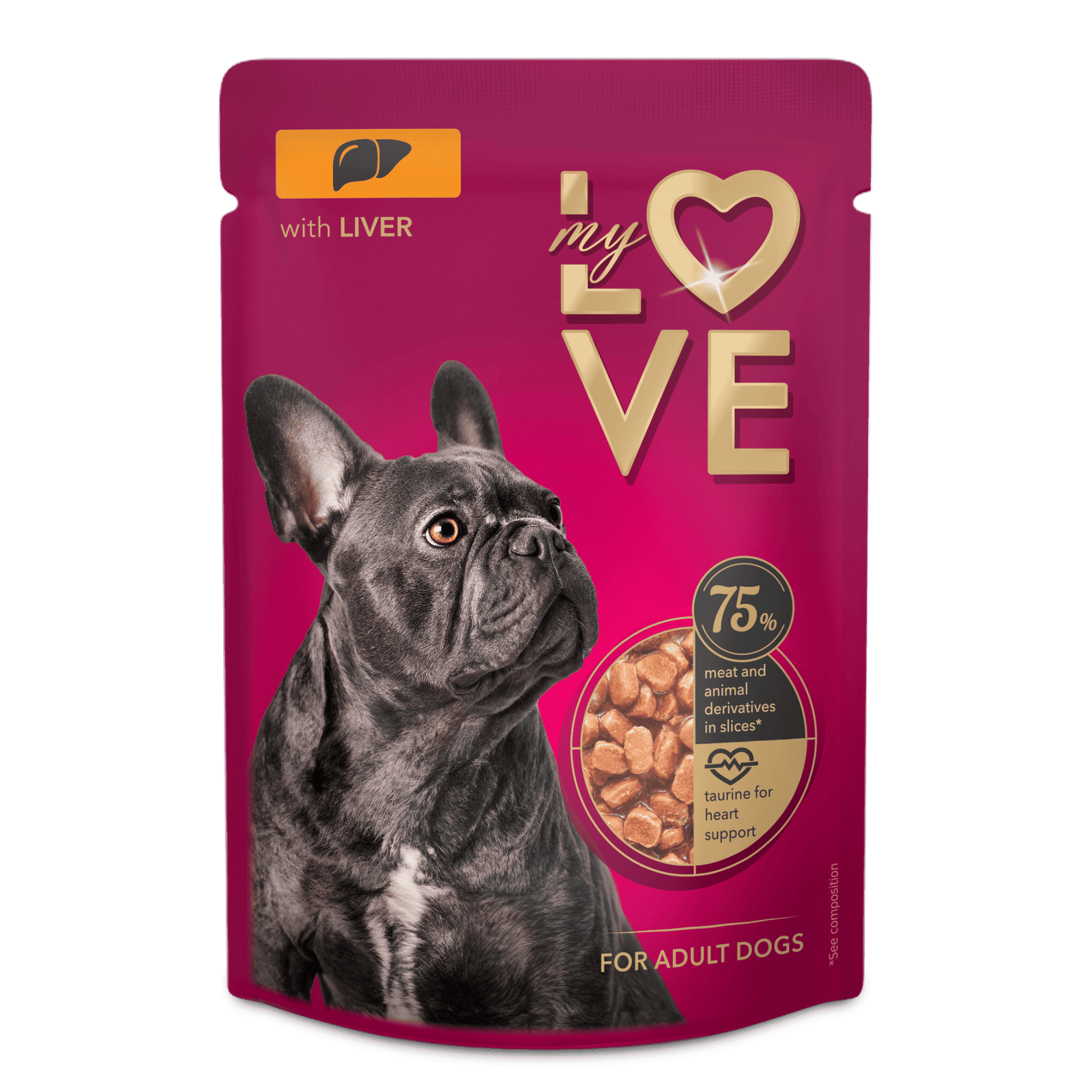 My Love sos za pse Jetra 100g My Love sos za pse Jetra 100g