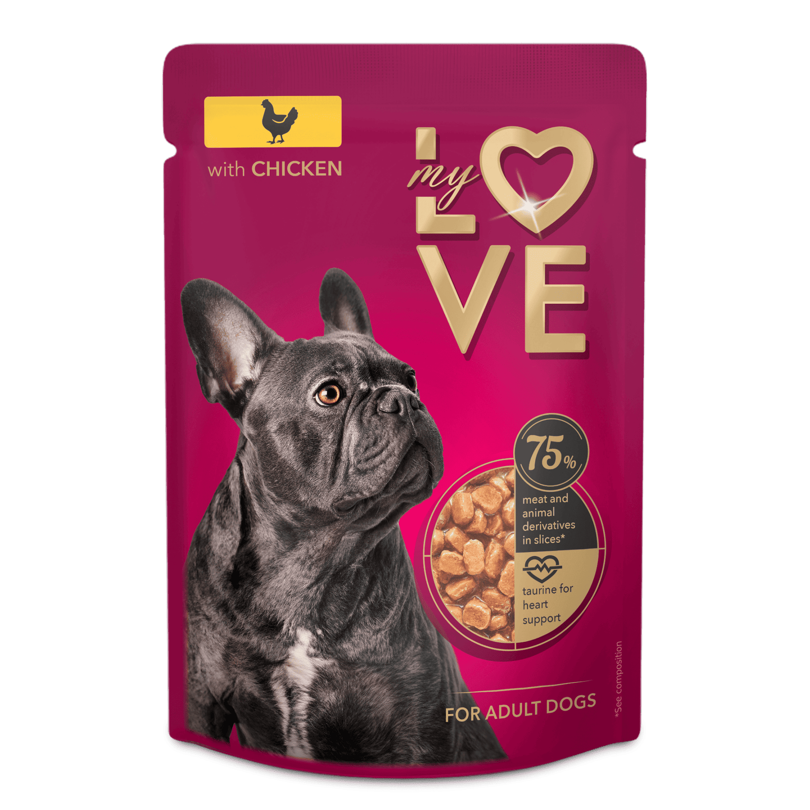 My Love sos za pse Piletina 100g My Love sos za pse Piletina 100g