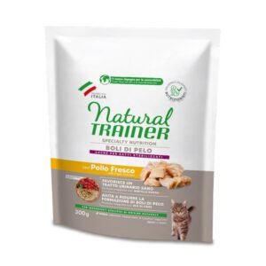 Natural Trainer Cat Adult Hairball Piletina 300g