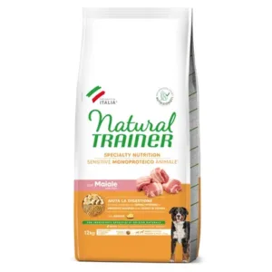 Natural Trainer Dog Medium & Maxi Sensitive No Gluten Svinjetina 12kg