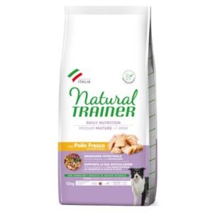 Natural Trainer Dog Medium Senior Piletina