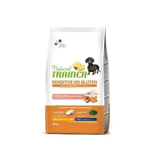 Natural Trainer Dog Mini Puppy Sensitive No Gluten Losos 2kg