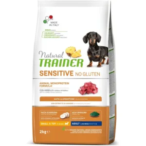 Natural Trainer Dog Mini Sensitive No Gluten Jagnjetina