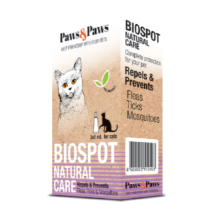Paws&Paws Biospot On Natural za Mačke 3x1ml