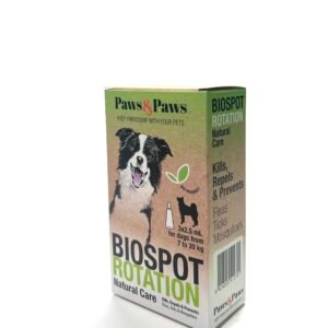Paws&Paws Biospot Rotation za pse do 20kg 3x2.5ml