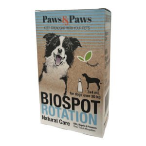 Paws&Paws Biospot Rotation za pse preko 20kg 3x4ml