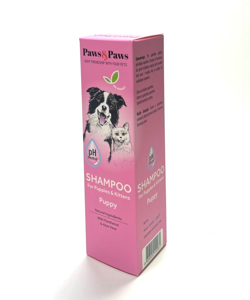 Paws&Paws Puppy Šampon za pse i mačke 250ml