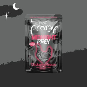 Pramy Cat Midnight Prey Mousse Piletina 80g