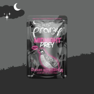 Pramy Cat Midnight Prey Piletina sa Prepeličijim jajetom u supi 80g