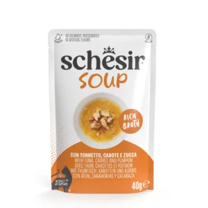 Schesir Cat Complements Soup Tuna i Bundeva 40g