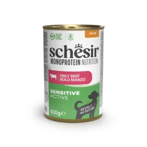 Schesir Monoprotein Pate Adult Active Sensitive Govedina 400g
