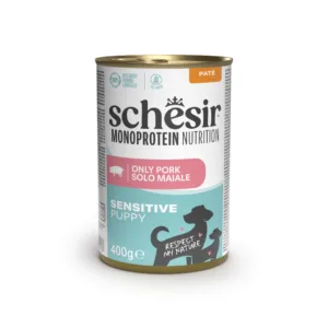 Schesir Monoprotein Pate Puppy Sensitive Svinjetina 400g