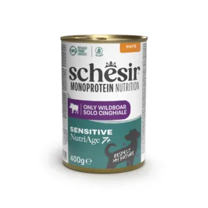 Schesir Monoprotein Pate Senior Sensitive Divlja Svinja 400g