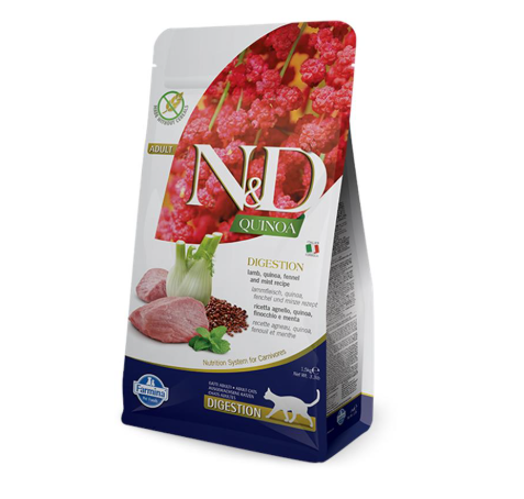 N&D Quinoa Cat Adult Digestion - Jagnjetina 1.5kg N&D Quinoa Cat Adult Digestion - Jagnjetina 1.5kg